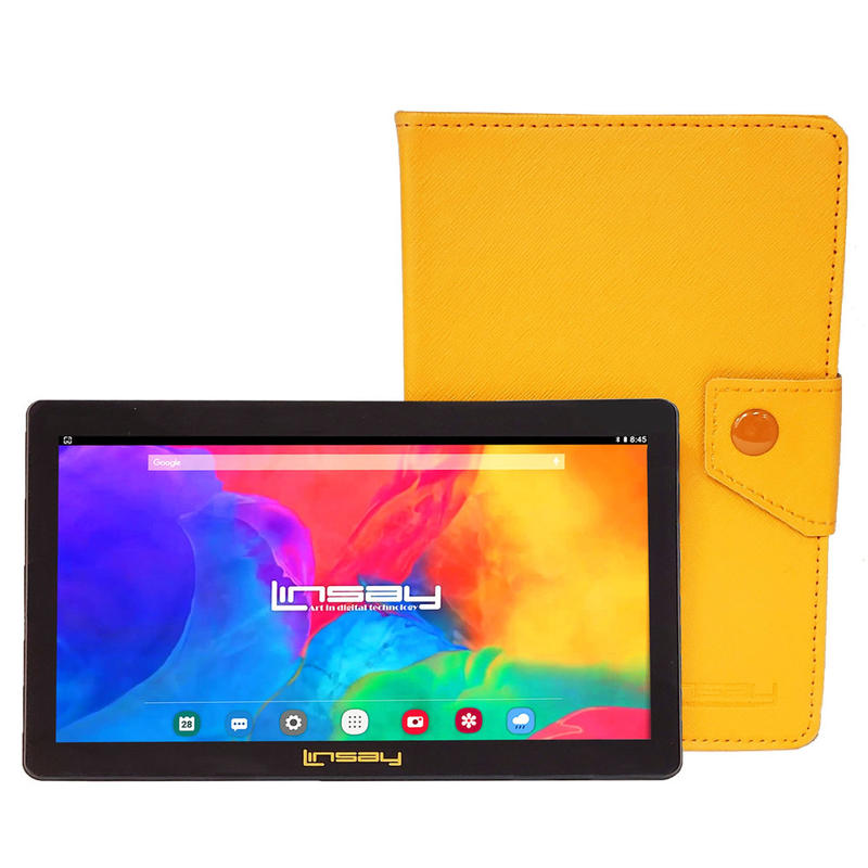 Linsay F7 Tablet, 7in Screen, 2GB Memory, 64GB Storage, Android 13, Orange MPN:F7UHDBCORANGE