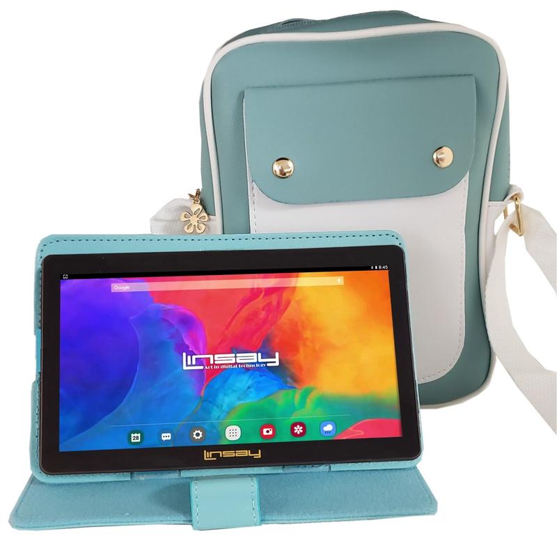 Linsay F7 Tablet, 7in Screen, 2GB Memory, 64GB Storage, Android 13, Lovely Sky MPN:F7UHDLOVELYSKY