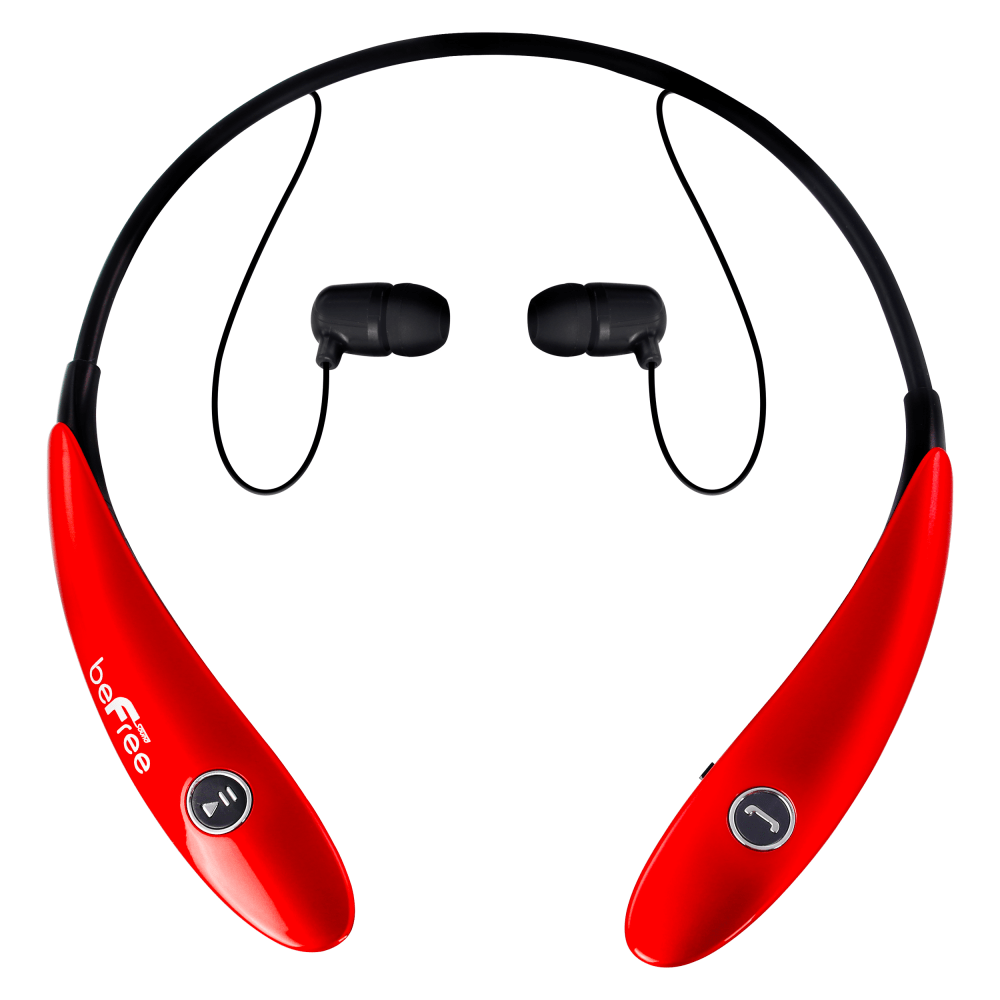 BeFree Sound Bluetooth Wireless Active Sports Earbuds, Red MPN:99597172M