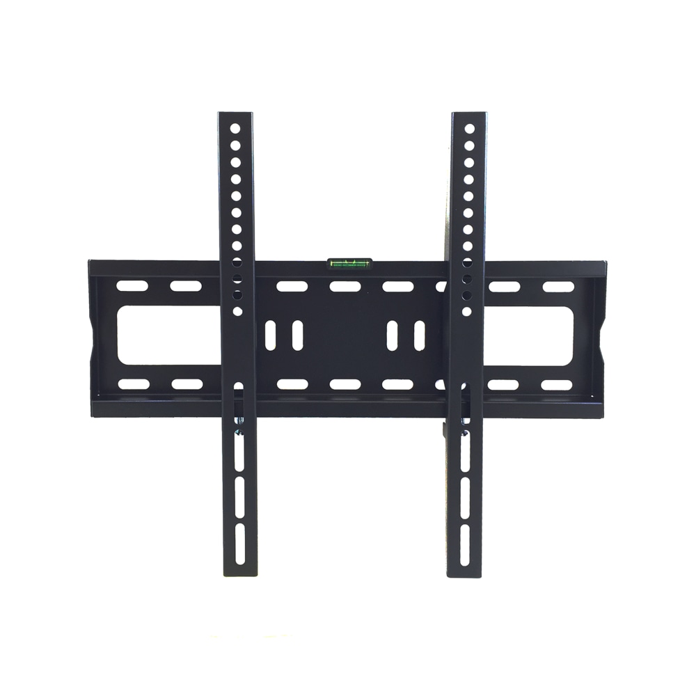 MegaMounts Heavy-Duty Fixed Metal Wall Mount For 26 - 55in TVs, 17inH x 18-1/2inW x 1-1/4inD, Matte Black MPN:995117143M