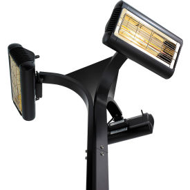 Solaira™ Post Mounted Infrared Heater Permanent Mount 6000W 208/240V Black MAL60240L1B