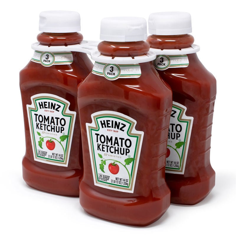 Heinz Tomato Ketchup, 44 Oz Bottle, Pack Of 3 MPN:20382