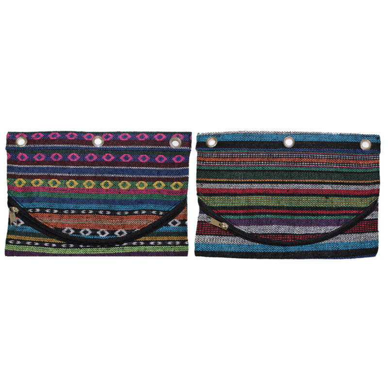 Inkology Global Binder Pencil Pouches, 10-1/2in x 6-3/4in, Assorted Colors, Pack Of 6 Pouches MPN:457-8