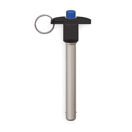 T Handle Lock Pin, 2, 1/2, 2 In Alum MPN:GL8X2000T----01