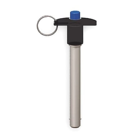 T Handle Lock Pin, 4, 1/2, 2 In Alum MPN:GL8X4000T----01