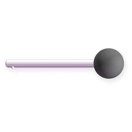 Detent Pin, 1.38 In Ball Knob, 1/4 In, 4 In MPN:GN4X4250B3-D-21