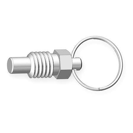 Plunger Pin Ring, 0.63 In, 3/8-16, 0.28 MPN:GP6C--SR-----21