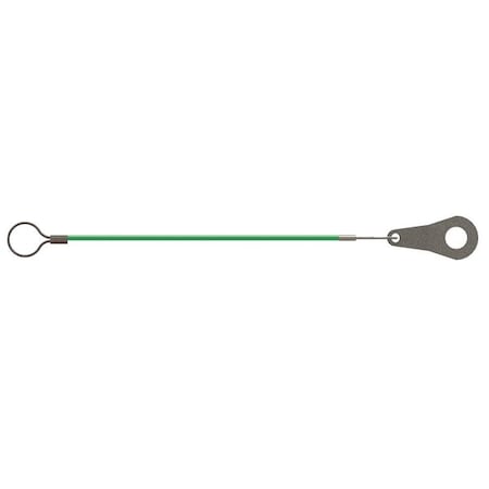 Tool Lanyard, 12 In. L, Stainless Steel MPN:LN3/641200X3Q7X