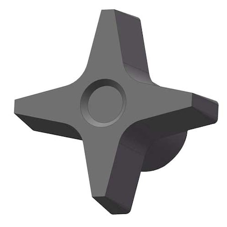 Four Prong Knob, 1/4-20 Thread Size, 1
