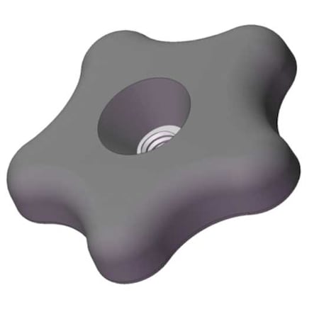 Star Knob, 5/16-18 Thread Size, 0.625