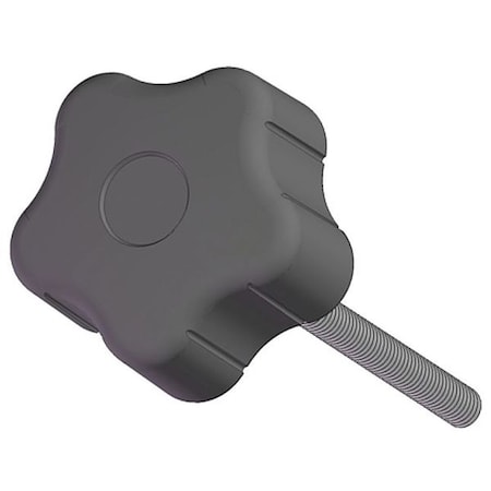 Soft Touch Star with Screw, 5/16-18 Thread Size, 1