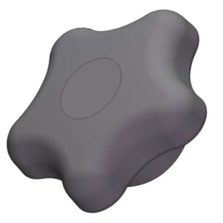 Star Knob, 3/8-16 Thread Size, 1