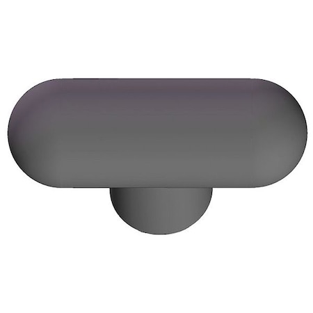 Rounded T Knob, 3/8-16 Thread Size, 1.375