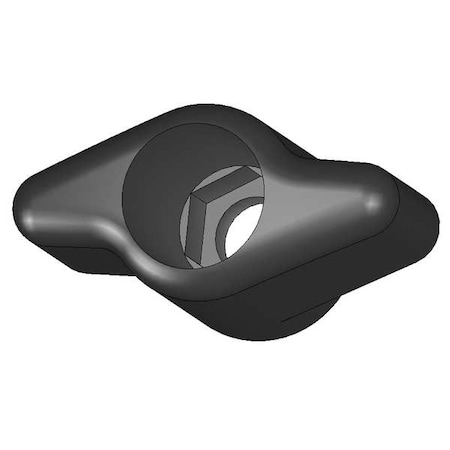 Snap Lock T Knob, M6 Thread Size, 1-1/4
