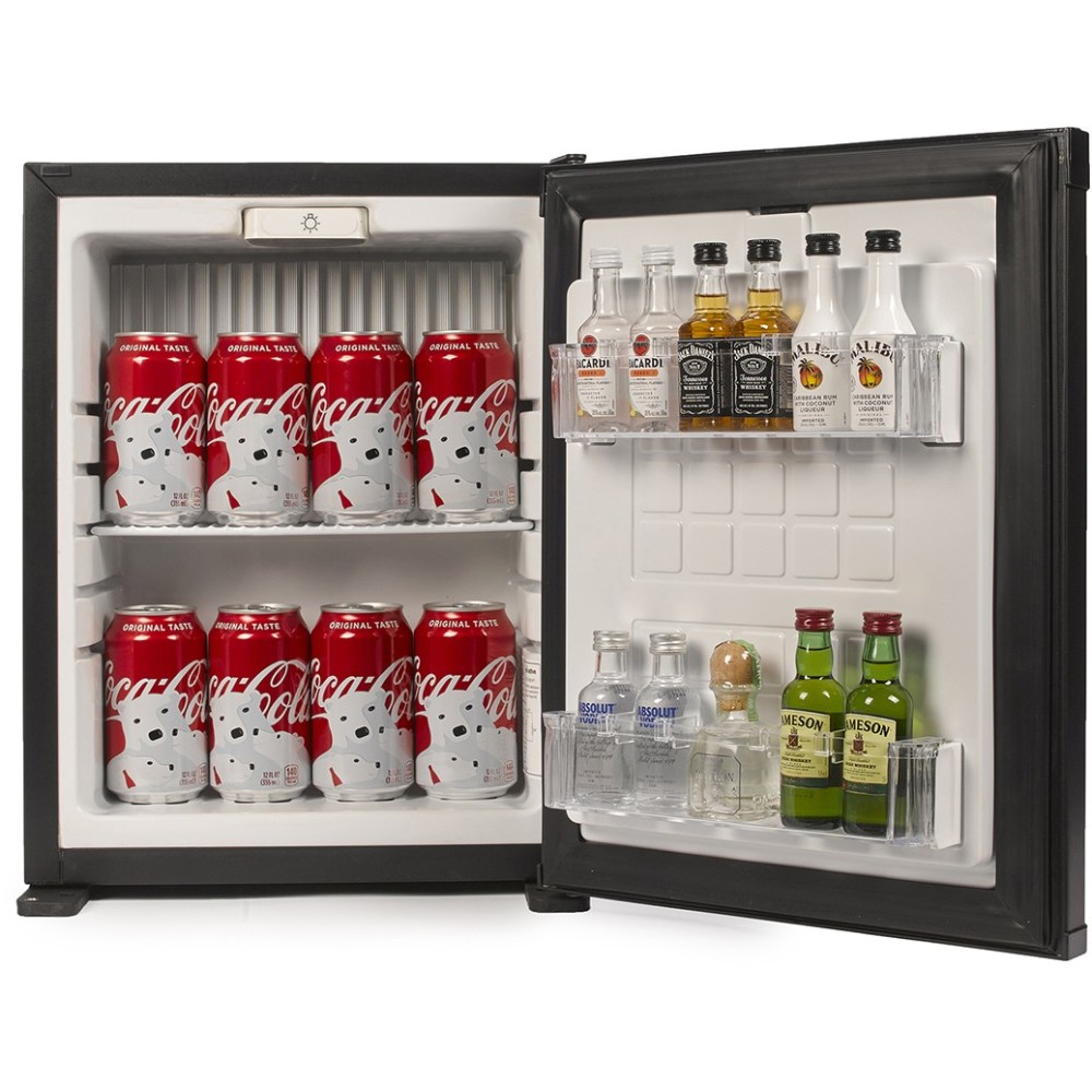 Innovative Hospitality Concepts Solid Door Minibar, 1.76 Cu. Ft., Black, Total Qty 1 MPN:INN150M