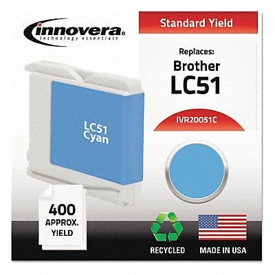 Ink Cartridge Cyan Brother Max Page 400 MPN:IVR20051C