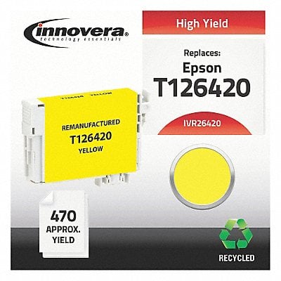Ink Cartridge Yellow Epson Max Page 470 MPN:IVR26420