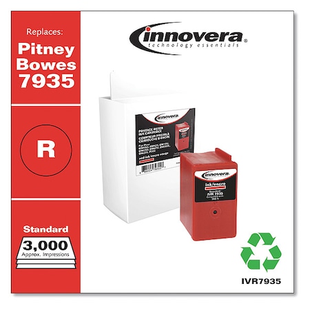 PM Ink Cartridge, Red, PtneyBows, MaxPg3000 MPN:IVR7935