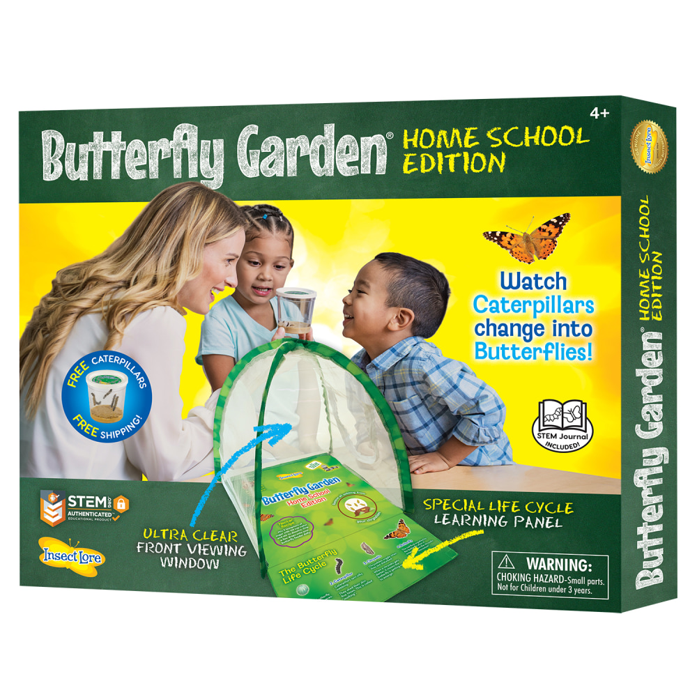 Insect Lore Butterfly Garden Homeschool Edition 6-Piece Kit MPN:ILP1035