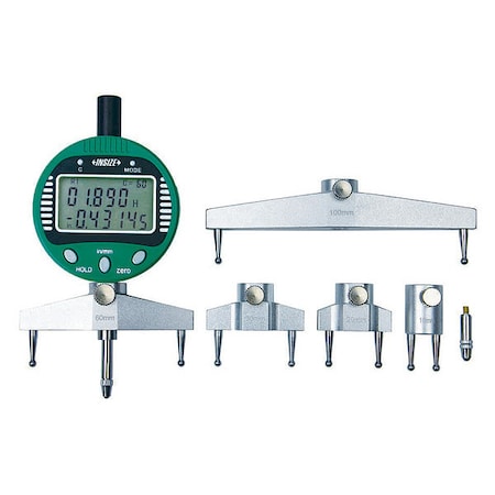 Digital Radius Gauge, Accuracy +/-.001