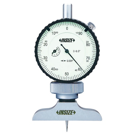 Dial Depth Gage, Base Length: 3 in MPN:2341-E1