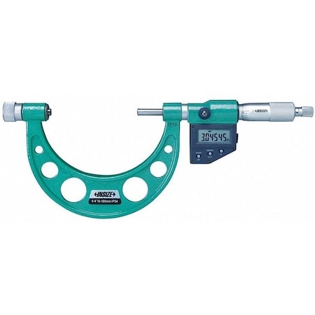Electronic Outside Micrometer, IP54 MPN:3506-300E