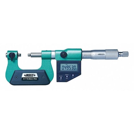 Screw Thread Micrometer, Flat Anvil MPN:3581-25E