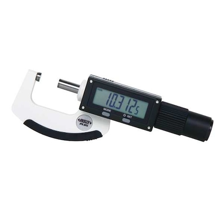 Digital Outside Micrometer, Digital, IP65 MPN:3661-155