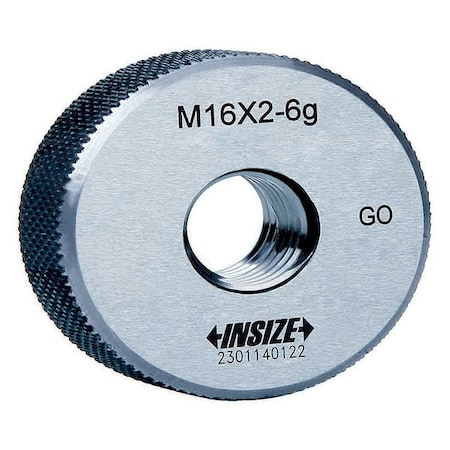 Thread Ring Gage, Thread Size M22.0-2.50 MPN:4120-22