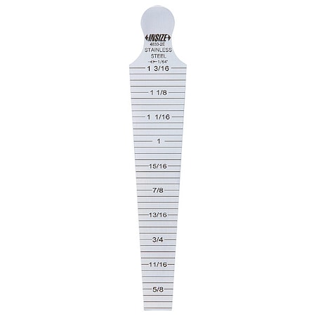 Taper Gauge, Graduations 1/64 in MPN:4833-4E