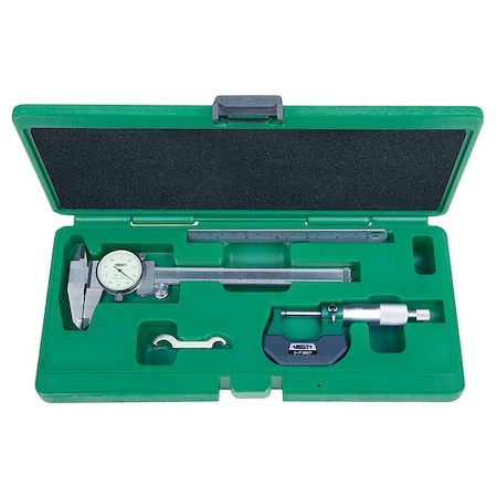 Precision Meas.Tool Kit, Dial Caliper MPN:5003-1