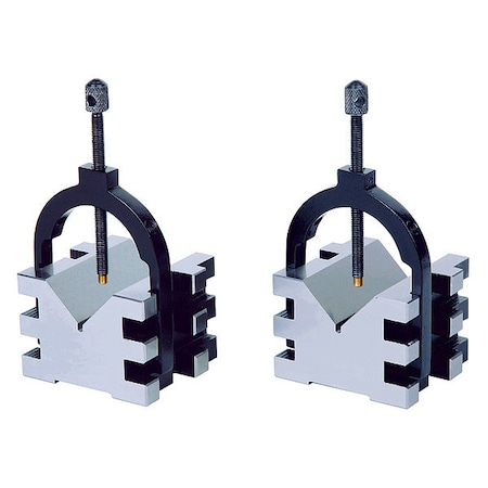 V-Block Set, V Block Shape, Steel MPN:6802-1