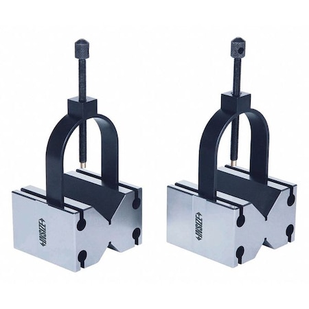 V-Block Set, V Block Shape, Steel MPN:6803-1