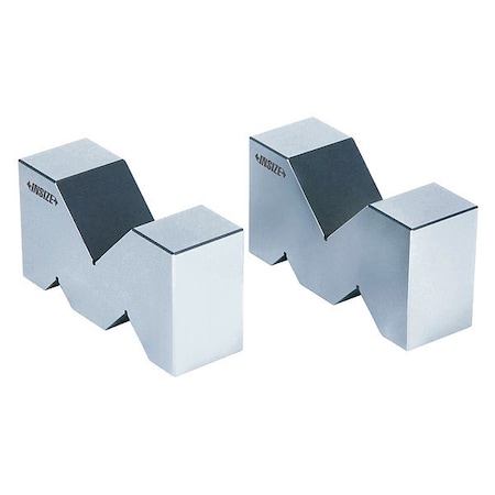 V-Block Set, V Block Shape, Hardened Steel MPN:6887-2