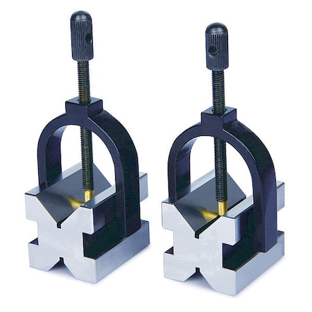 V-Block Set, V Block Shape, Steel MPN:6896-14