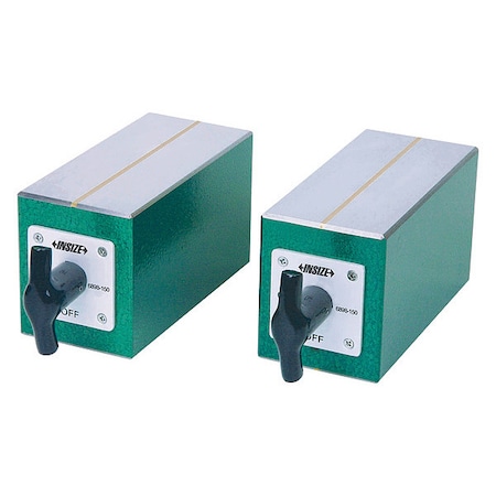 Magnetic Block, Hardened Steel, 2-13/16