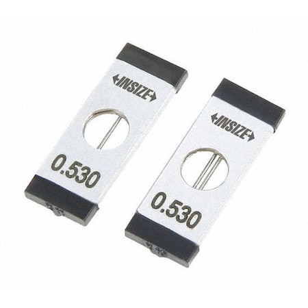 Thread Measuring Wire Set, L 1.063 in MPN:7382-1S