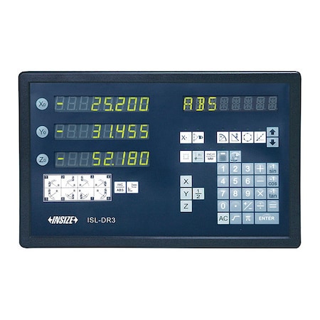 DRO Counter, For Use With Linear Scales MPN:ISL-DR3