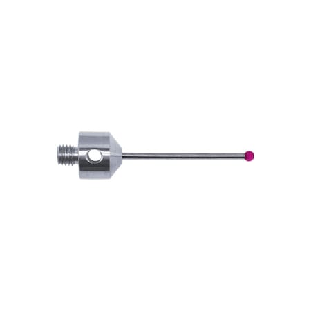 M5 stylus, carbide rod, ruby tip MPN:ISQ-01-5030-075STR