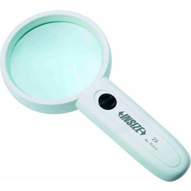 Insize Magnifier w/ Illumination & 2X Magnification 7513-2