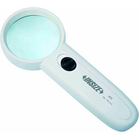 Insize Magnifier w/ Illumination & 4X Magnification 7513-4