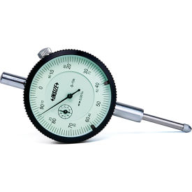 Insize Reverse Reading Dial Indicator Flat Back 0-1