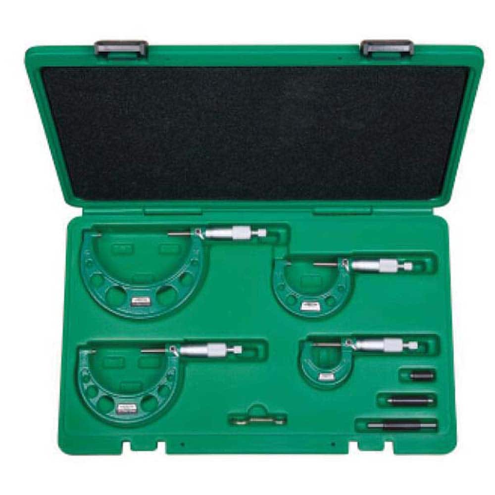 Mechanical Outside Micrometer Set: 6 to 12