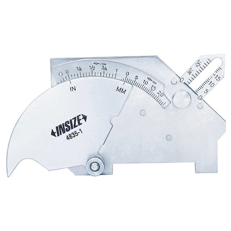 Welding Gage, Stainless Steel MPN:4835-1