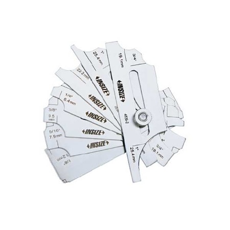 Fillet Weld Gage, (7) Blades MPN:4836-2