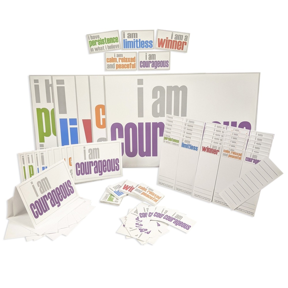 Inspired Minds Hopefulness Ultra Booster Set, Posters, Magnets, Notes, Page Keepers, Note Cards, 150 Pieces MPN:ISM52354UBS