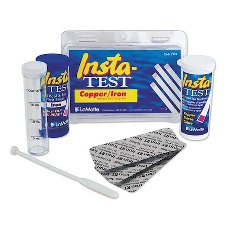 Test Strip, Iron, Copper, PK25 MPN:2994