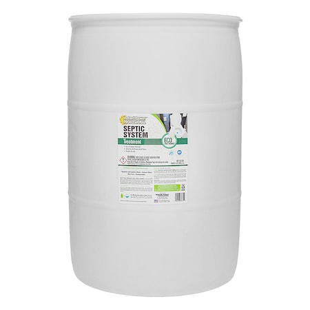 Septic System Treatment, 55 gal., Odorless MPN:8868