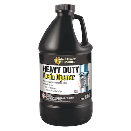 Heavy-Duty Drain Opener, Jug, 1gal, Liq, PK3 MPN:8876