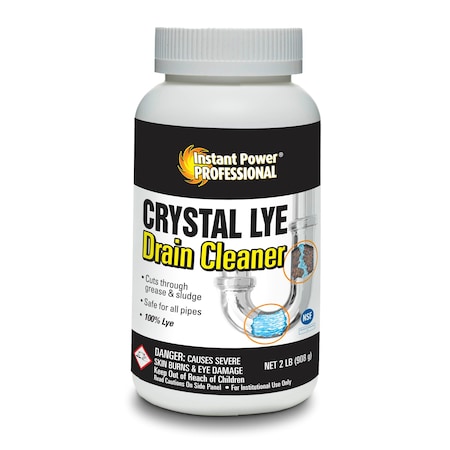 Drain Opener, Crystal Lye, 2lb. MPN:8887